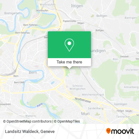 Landsitz Waldeck map