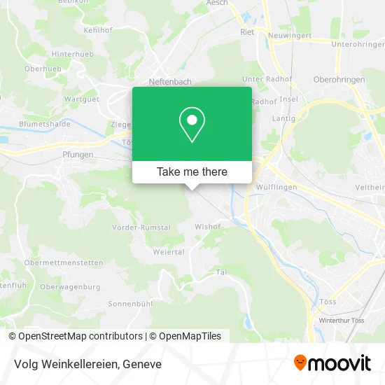 Volg Weinkellereien map