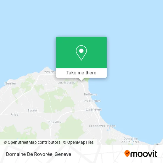 Domaine De Rovorée map