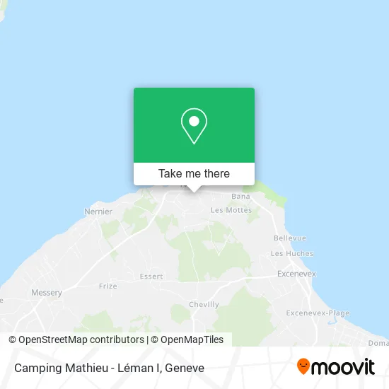 Camping Mathieu - Léman I map