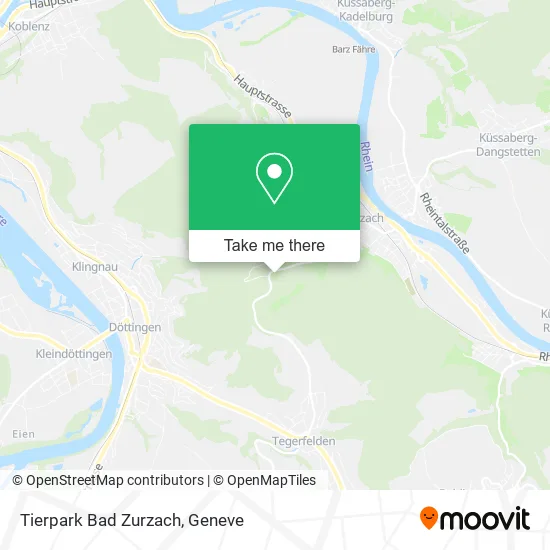 Tierpark Bad Zurzach map