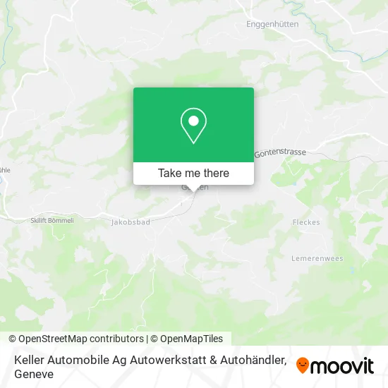 Keller Automobile Ag Autowerkstatt & Autohändler map