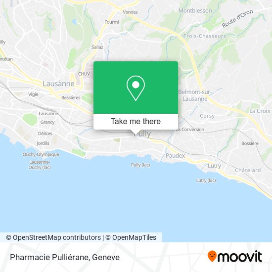 Pharmacie Pulliérane map