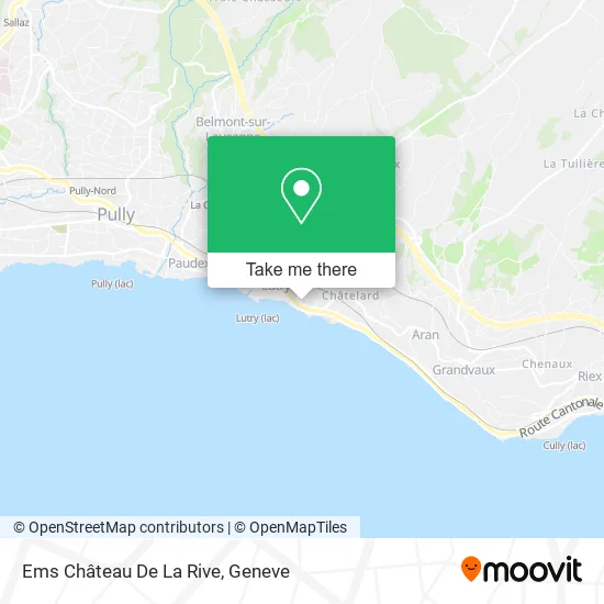 Ems Château De La Rive map