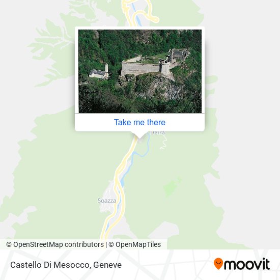 Castello Di Mesocco map