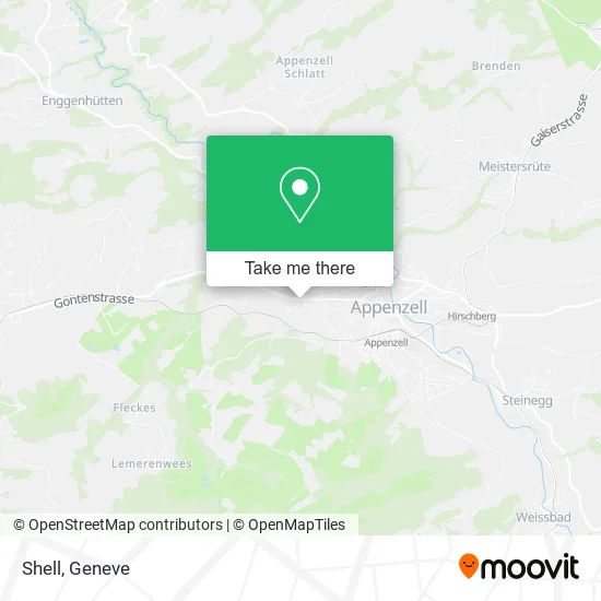 Shell map
