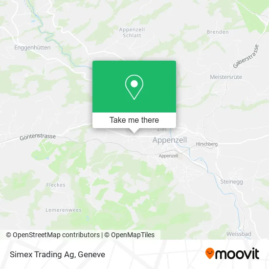 Simex Trading Ag map
