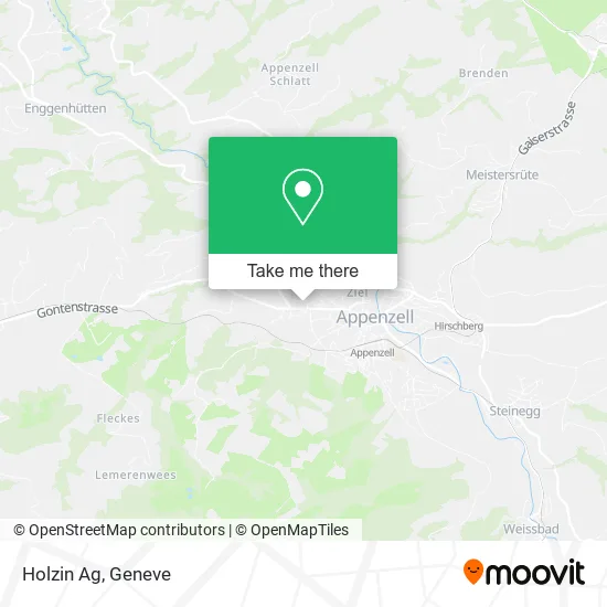 Holzin Ag map