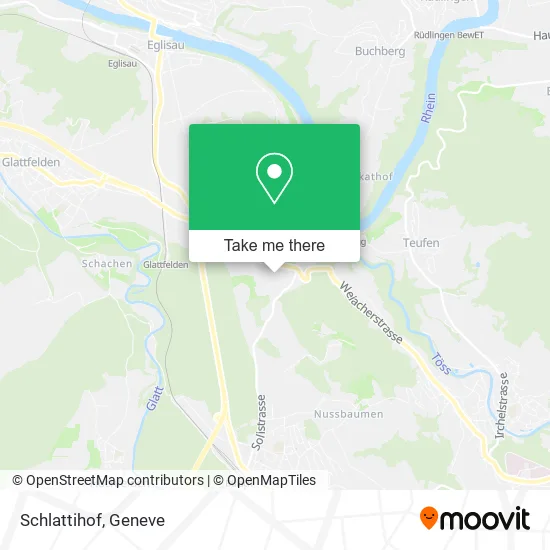 Schlattihof map