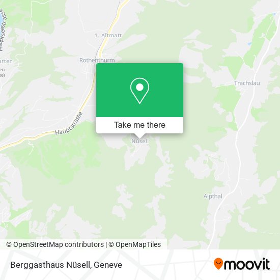 Berggasthaus Nüsell map