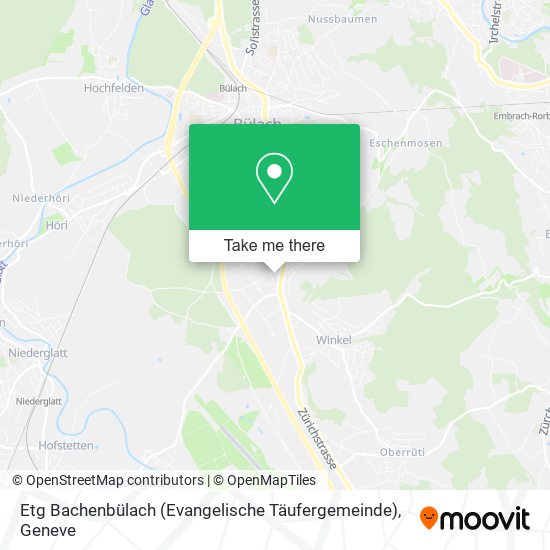 Etg Bachenbülach (Evangelische Täufergemeinde) plan