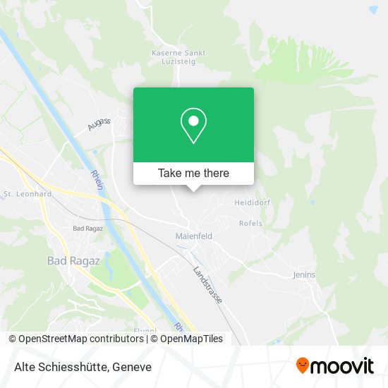 Alte Schiesshütte map