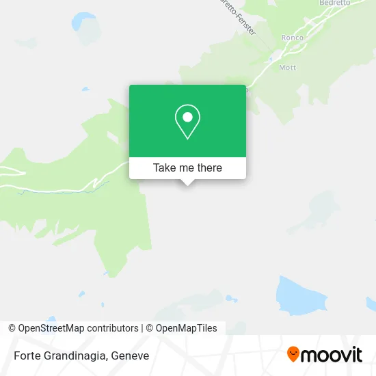 Forte Grandinagia map