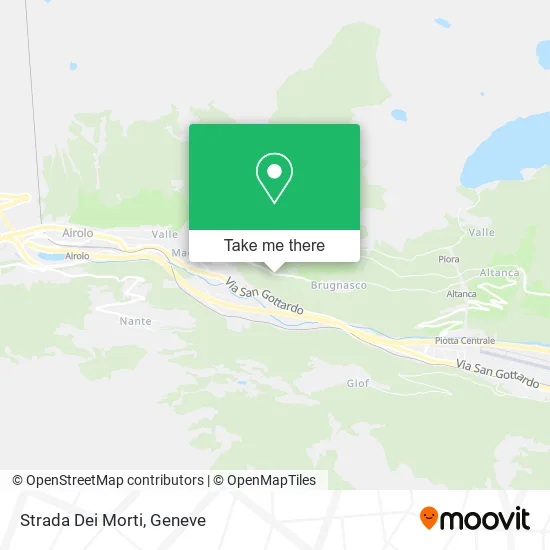 Strada Dei Morti map