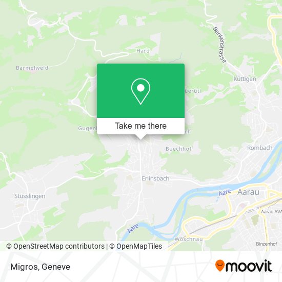 Migros map