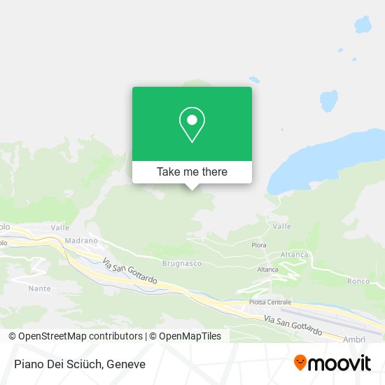 Piano Dei Sciüch map