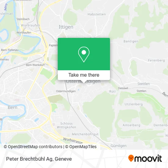 Peter Brechtbühl Ag map