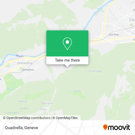 Quadrella map