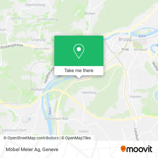 Möbel Meier Ag map