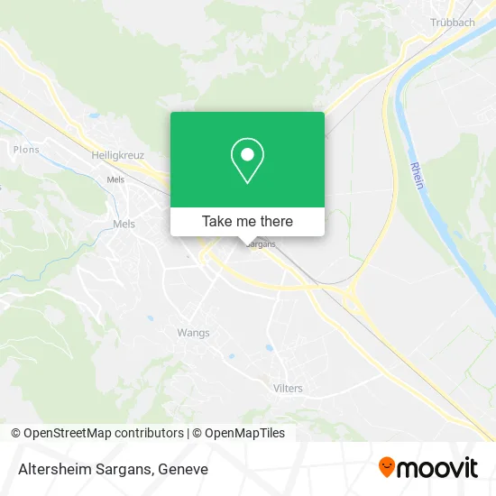 Altersheim Sargans plan