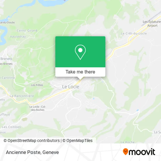 Ancienne Poste map