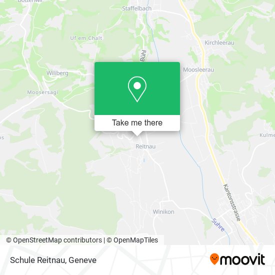 Schule Reitnau map