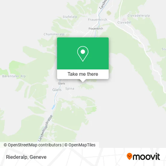 Riederalp map