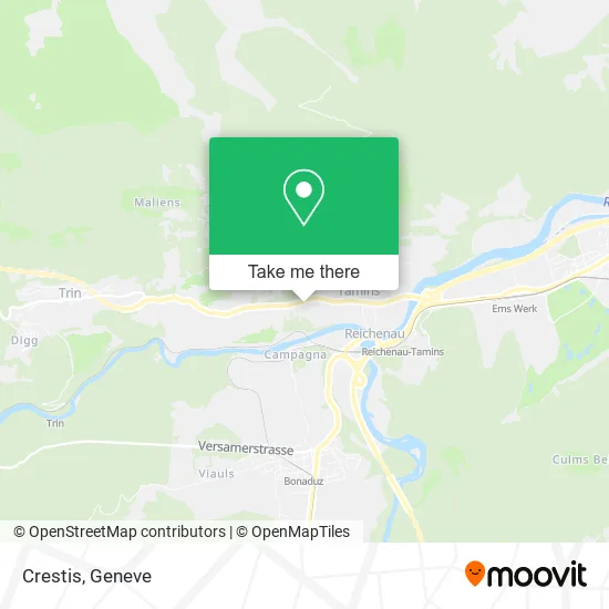 Crestis map