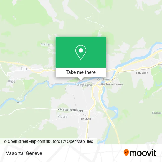 Vasorta map