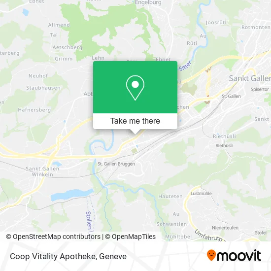 Coop Vitality Apotheke map