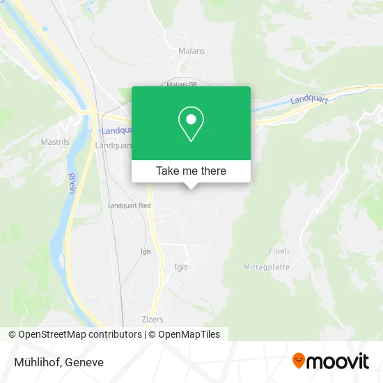 Mühlihof map