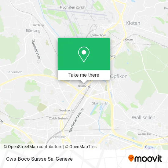 Cws-Boco Suisse Sa map