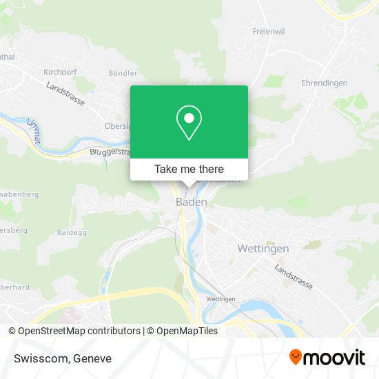 Swisscom map