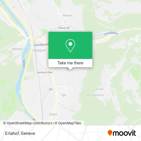 Erlahof map