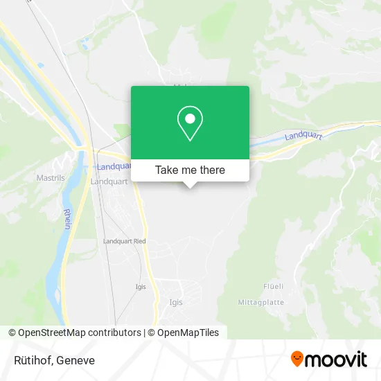 Rütihof map