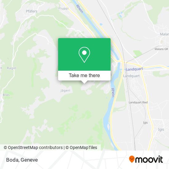 Boda map