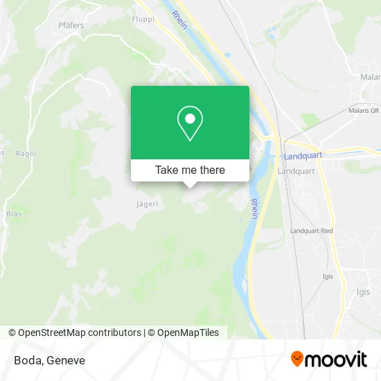 Boda map