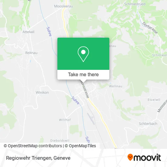 Regiowehr Triengen map