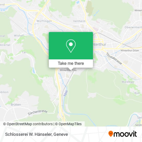 Schlosserei W. Hänseler map