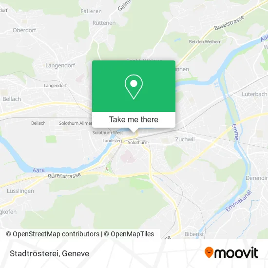 Stadtrösterei map