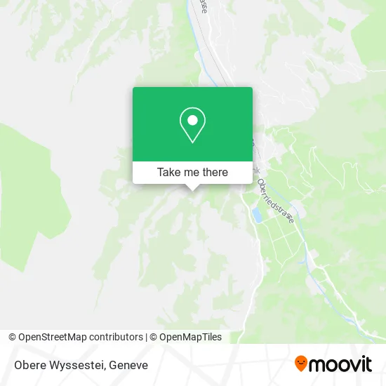 Obere Wyssestei map
