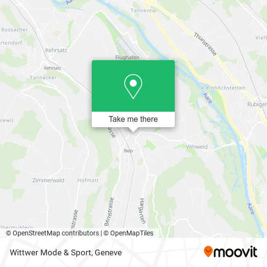 Wittwer Mode & Sport map