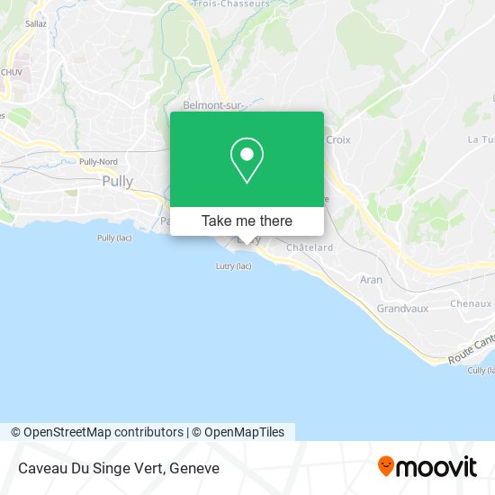 Caveau Du Singe Vert map
