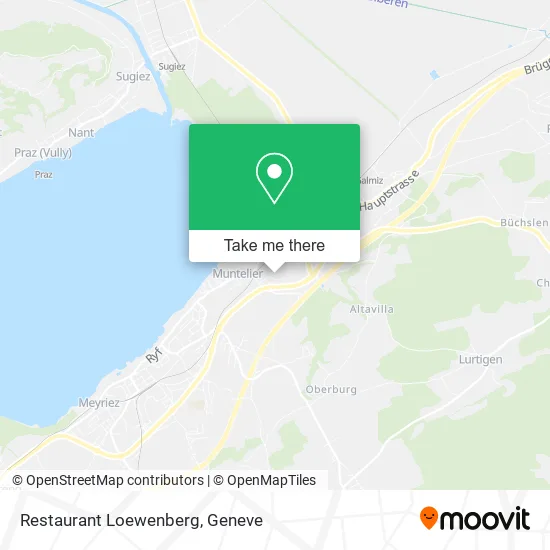 Restaurant Loewenberg map