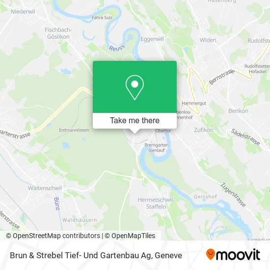 Brun & Strebel Tief- Und Gartenbau Ag plan