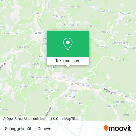 Schaggelishöhle map