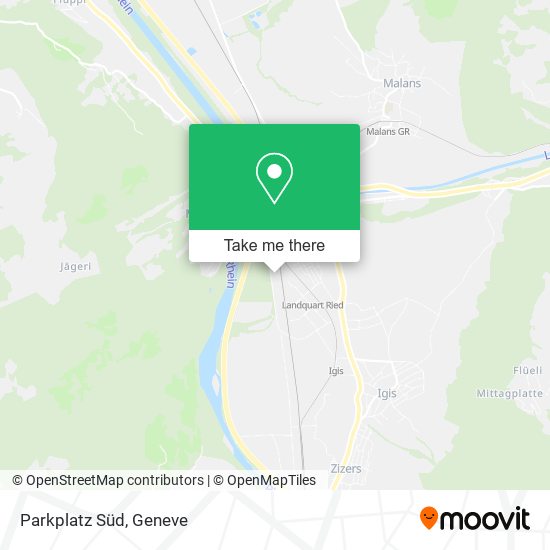 Parkplatz Süd map