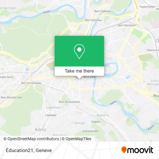 Éducation21 map