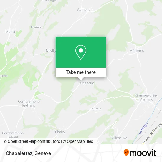 Chapalettaz map