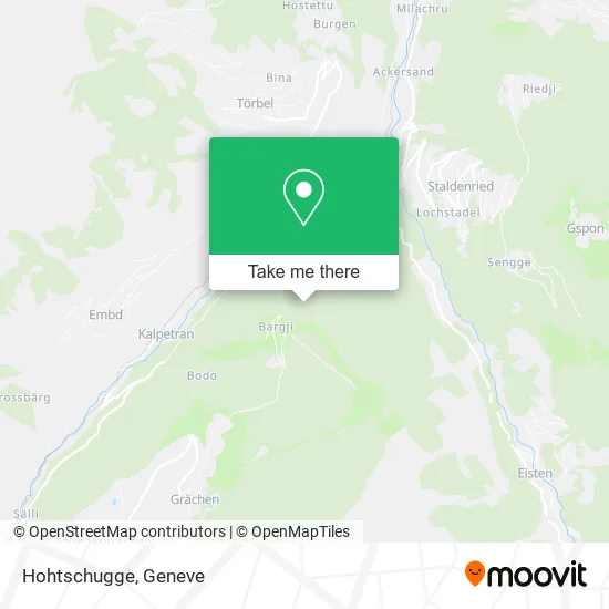 Hohtschugge map